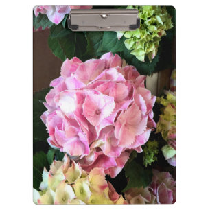 Pretty Pink Hygrangea Clipboard