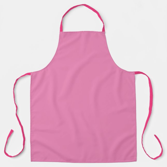 Pretty Pink Kitchen Craft Chef  Apron (Front)