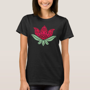 Pretty Pink Lotus Flower T-Shirt