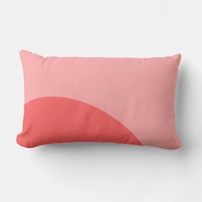 Pretty Pink Lumbar Cushion (Front)