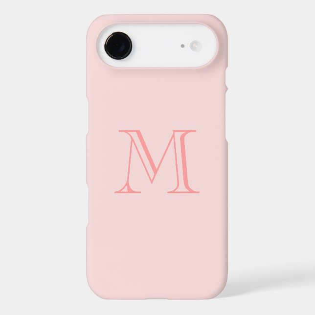 Pretty Pink Monogram iPhone 6 Cases (Back)