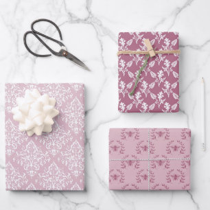 Pretty Pink Pastel for Her 3 Wrapping Paper Sheet