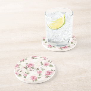 Pretty Pink Roses Coaster