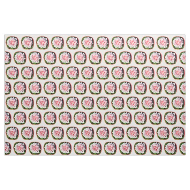 Pretty pink roses fabric (Yard)