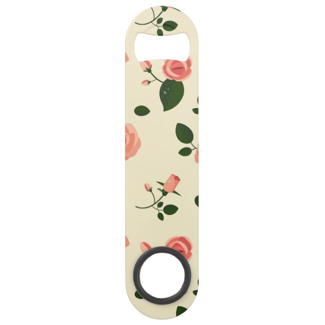 Pretty Pink Roses Pastel Pink Pattern (Front)