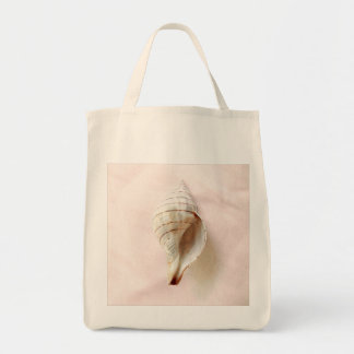 Pretty Pink Seashell Organic Tote Bag