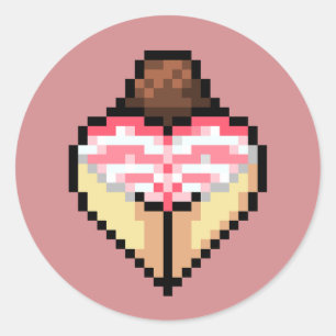 Pretty pink shimapan Sticker