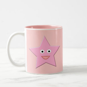 Pretty Pink Star Mug