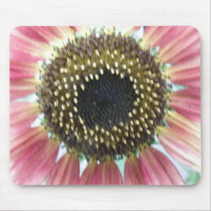 Pretty Pink Sunflower Mousepad