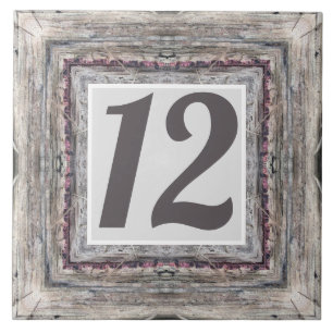 Pretty Pink Tinged Aztec Inspired Pattern Tile