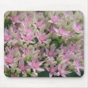 Pretty Pink Tropical Flowers Mousepad