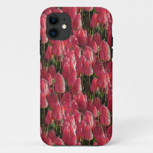 Pretty Pink Tulips iPhone 11 Case