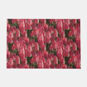 Pretty Pink Tulips Doormat