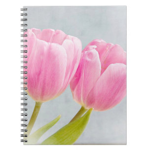 Pretty Pink Tulips Notebook