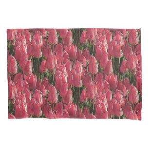 Pretty Pink Tulips Pillowcase