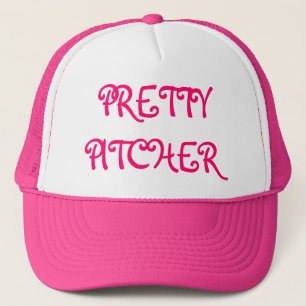 PRETTY PITCHER TRUCKER HAT