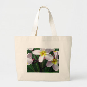 Pretty Plumeria Flowers Tote Bag