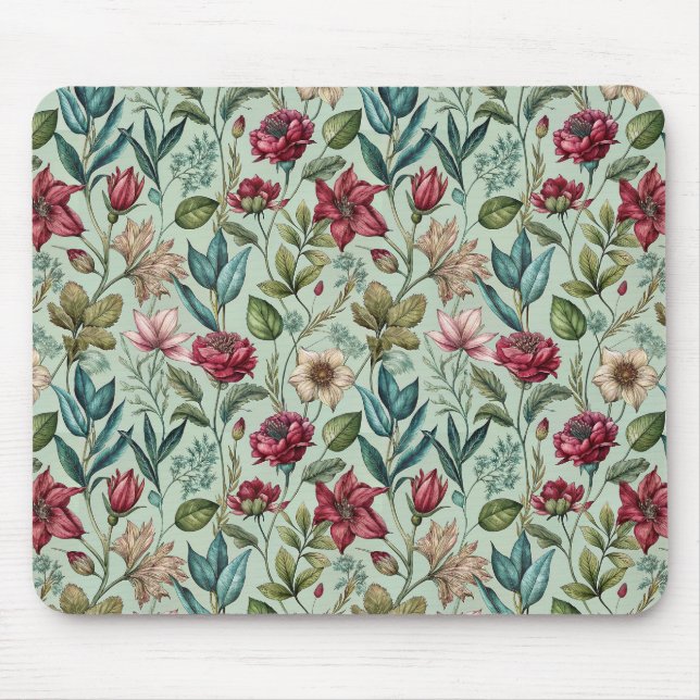 Pretty Poison Petals Mouse Pad (Front)