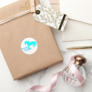 Pretty Ponies Official Classic Round Sticker