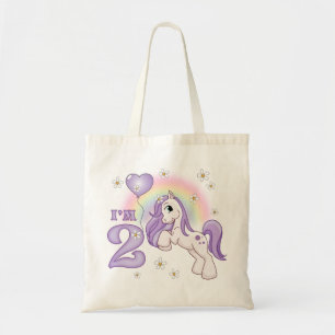 Pretty Pony 2nd Birthday Tote Bag