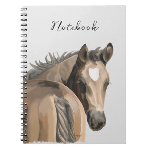 Pretty pony equestrian notebook