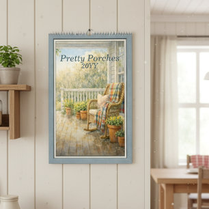 Pretty Porches 2027 – A Watercolor Calendar
