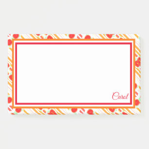 Pretty Post It Note For Carol or You