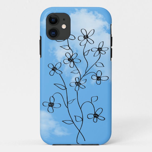 Pretty Posy Case-Mate iPhone Case (Back)