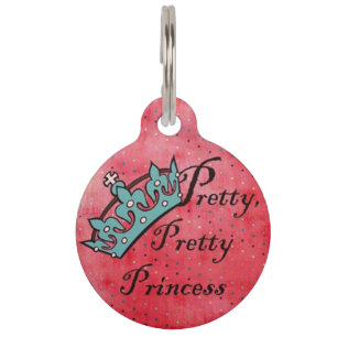 Pretty Pretty Princess Pet ID Tag