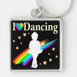 PRETTY PRIMA BALLERINA KEY RING
