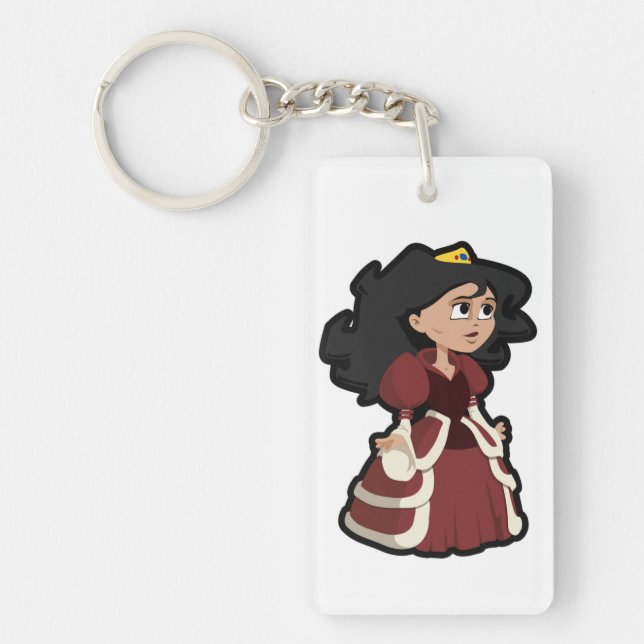 PRETTY PRINCESS KEY RING (Front)