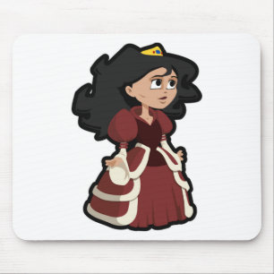 PRETTY PRINCESS MOUSE PAD