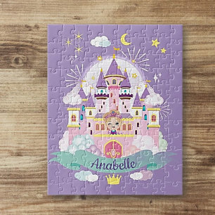 Pretty Princess Personalised Jigsaw Puzzle