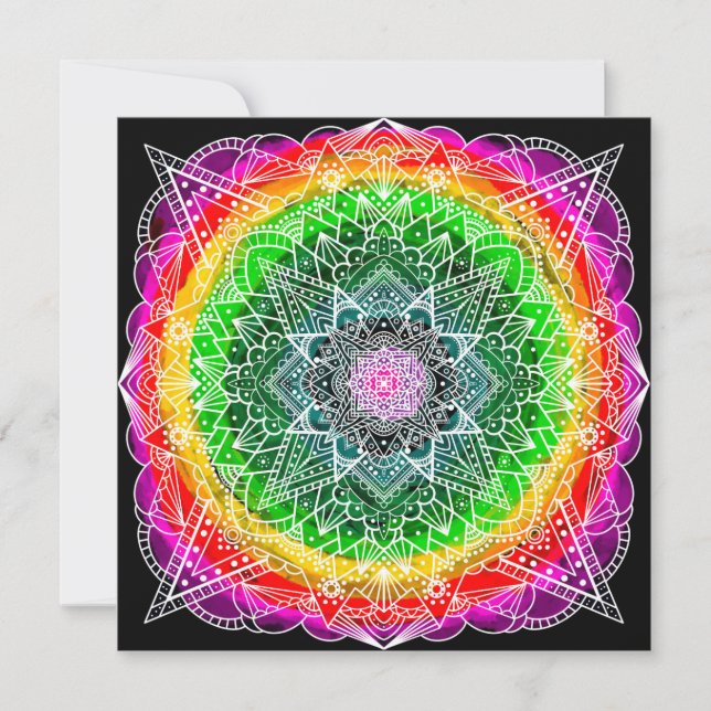 Pretty Prism Fantasy Art Meditative  (Front)