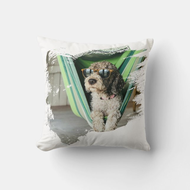 Pretty Puppy Design Cushion (Front)