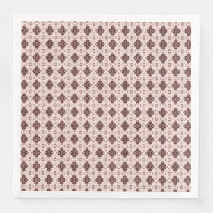 pretty purple and pink pattern poster napkin