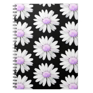Pretty Purple Dotted Daisy's Notebook