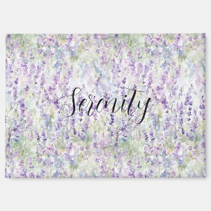 Pretty Purple Flowers Magnet