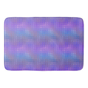 Pretty Purple Iridescent Shimmer Glamour Girl Bath Mat