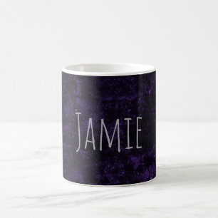 Pretty Purple Name Design Coffee Mug