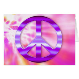 Pretty Purple Peace Sign