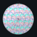 pretty purple pink aqua blue pastel mermaid scales dartboard<br><div class="desc">pretty purple pink aqua blue pastel mermaid scales decorations. Girly chic Mermaid room accessories. Mermaid birthday party decorations</div>