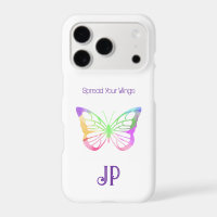 Pretty Purple Spread Your Wings Butterfly