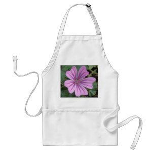 Pretty Purple Wildflower Apron