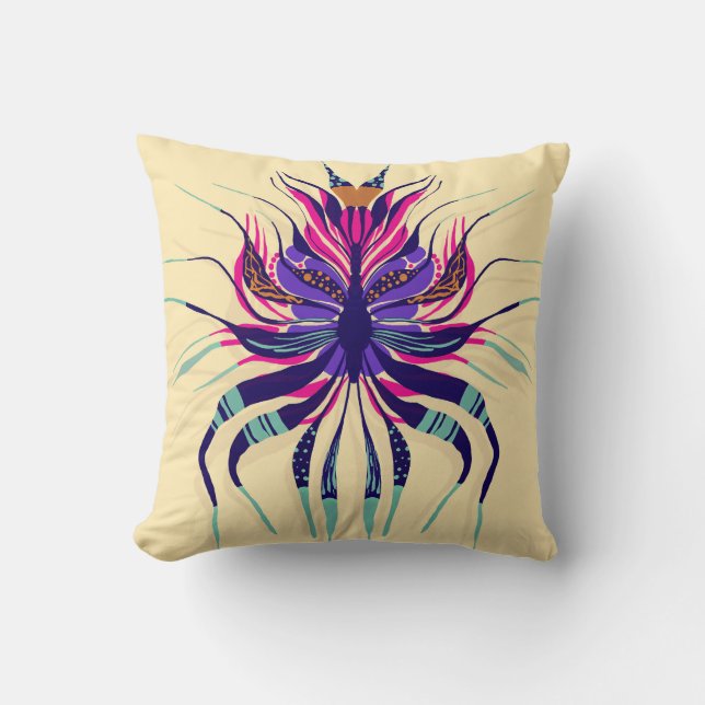 Pretty Radioactive - Yellow Cushion (Front)