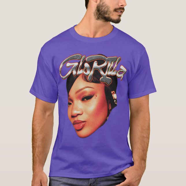 Pretty Rapper Head Face friend T-Shirt (Front)