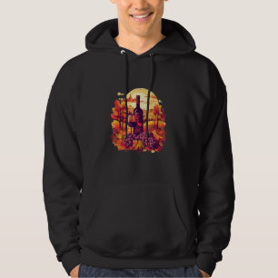 Pretty red Grapes in Autumn Season for Wine Lovers Hoodie