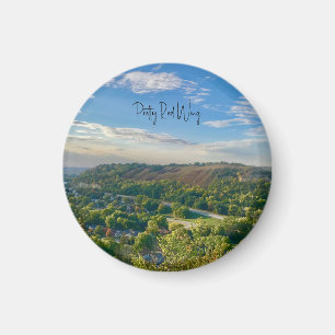 Pretty Red Wing Magnet