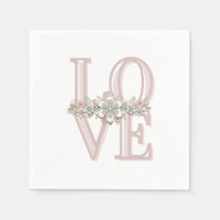 Pretty Retro Floral Pink/Green Faux Embossed