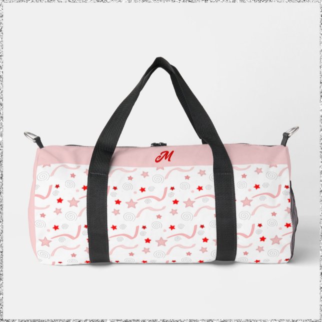 Pretty Ribbons Stars & Spirals Duffle Bag (Creator Uploaded)